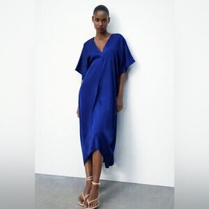 Zara Navy Blue Dress